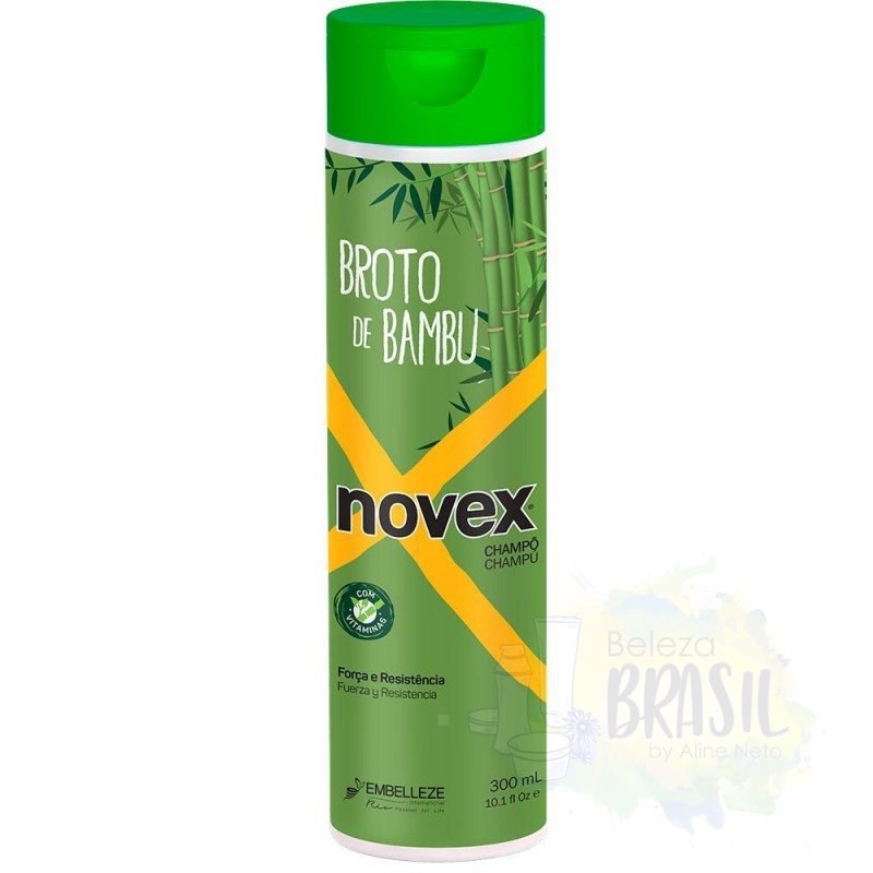 Shampoing "Broto de Bambu" Force et Pousse "Novex" 300ml