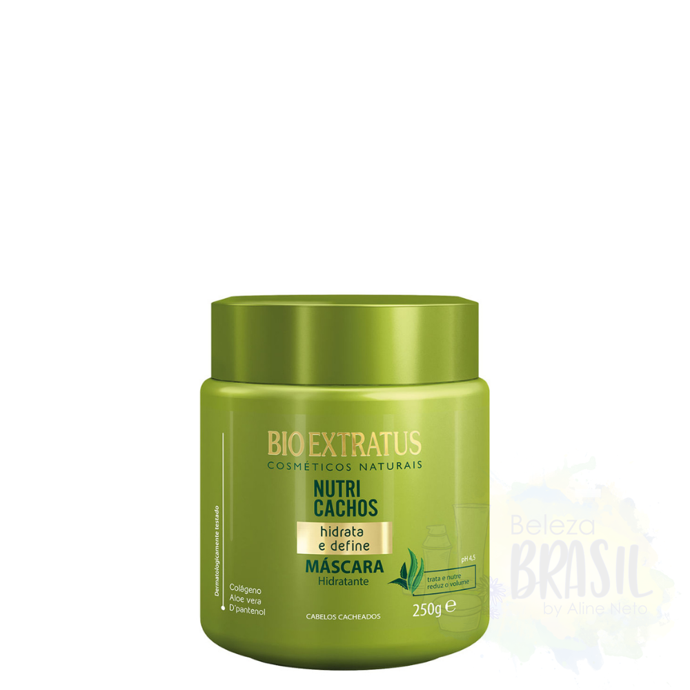Mascarilla hidratante "Nutri Cachos" pelo rizado "Bio Extratus" 250g