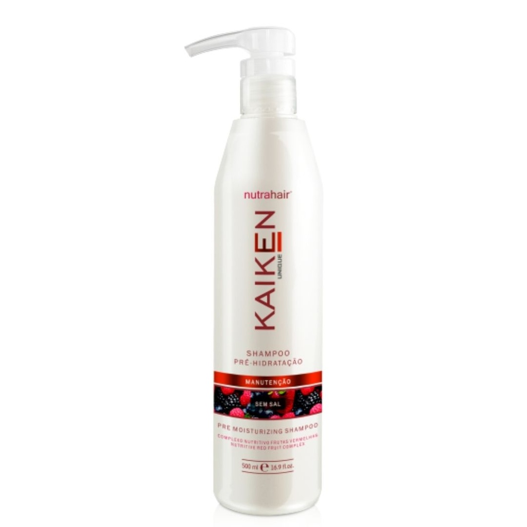 Pre-hidratación sampoing "Kaiken" Nutritious Red Fruit Cmplex"Nutra Hair" 500ml