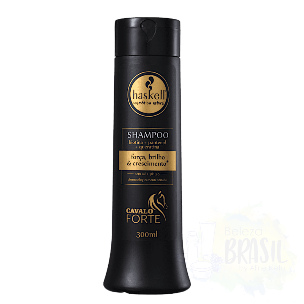 Shampoo "cavalo forte - biotina- pantenol- querantina" strength, shine and growth"