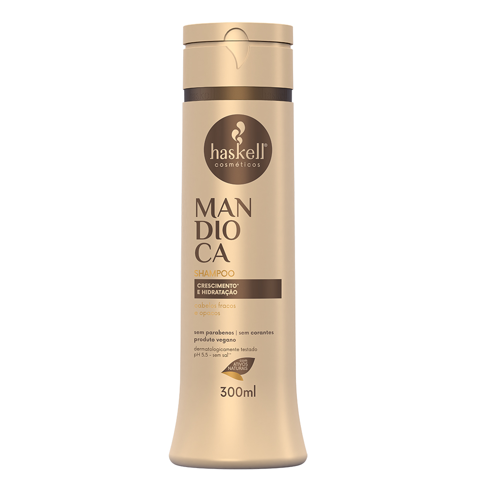 Conditioner with cassava "Mandioca" for dull hair "Haskell" 300 ml