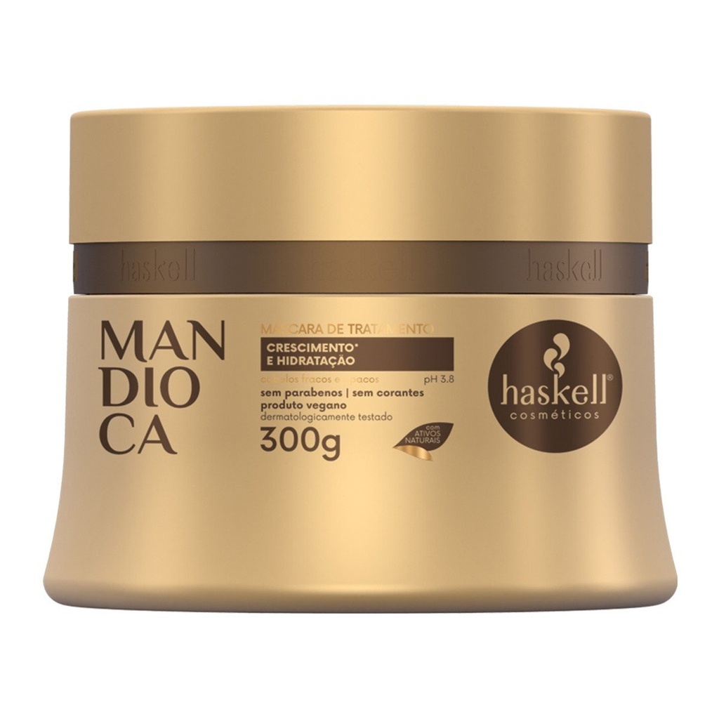 Masque à la manioc "Mandioca" pour cheveux ternes "Haskell" 300 g