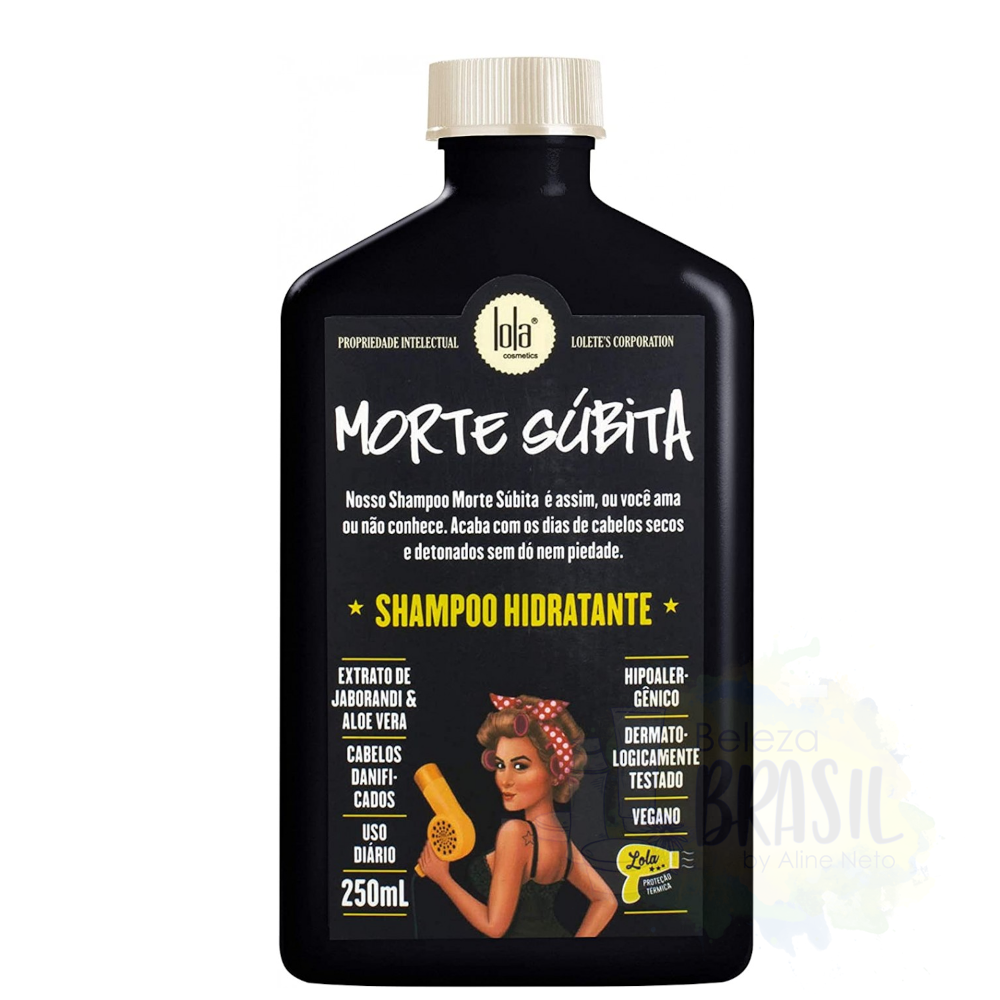 Shampoing "Vegan"  hydratant  "morte subita" "lola" 250ml