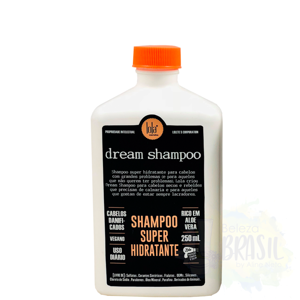 Shampoing Hydratant "Dream" Pour Cheveux Secs Et Rebelles "Lola" 250ml