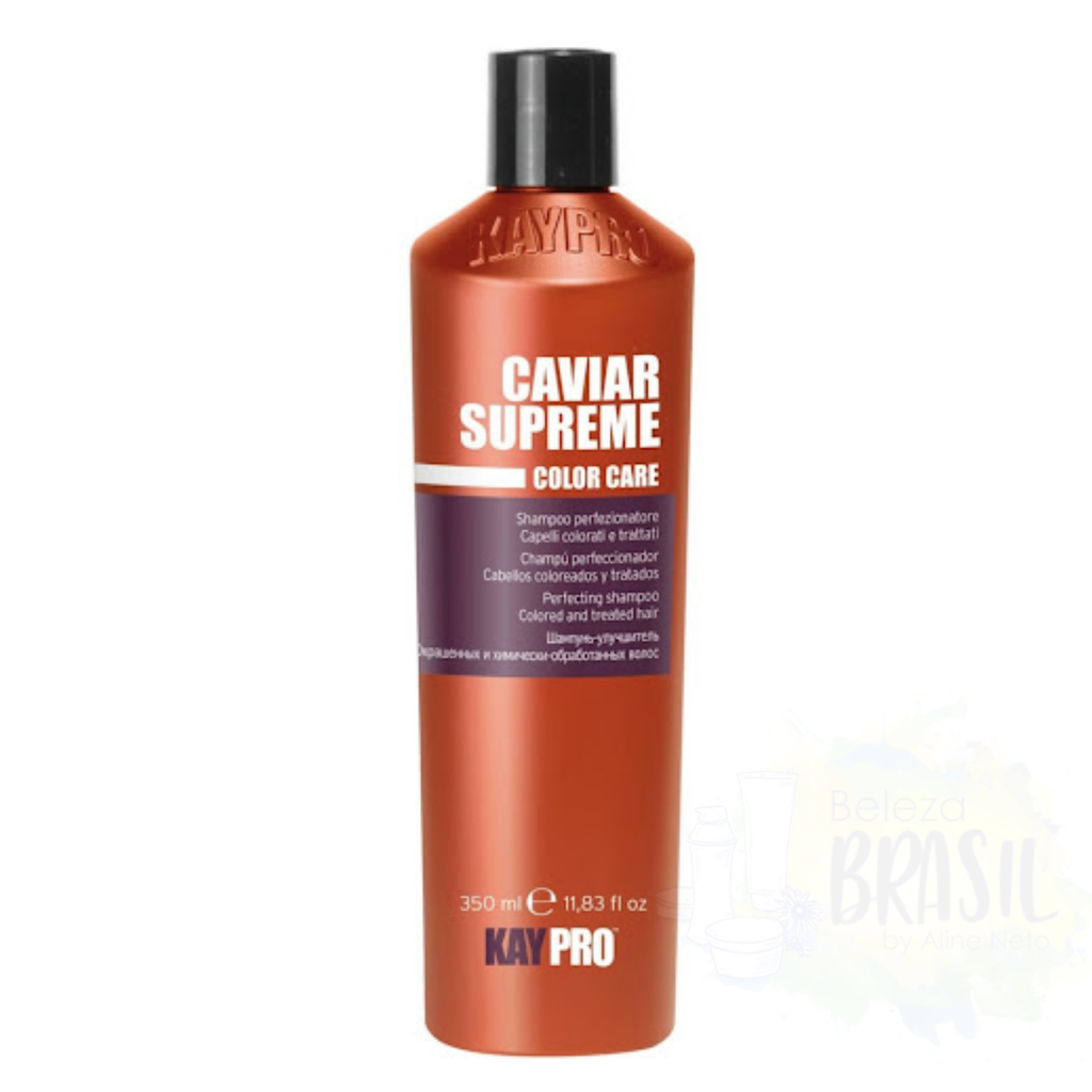 Champô Proteção "Caviar Supremo" para cabelos coloridos e tratado "Kay Pro" 350ml