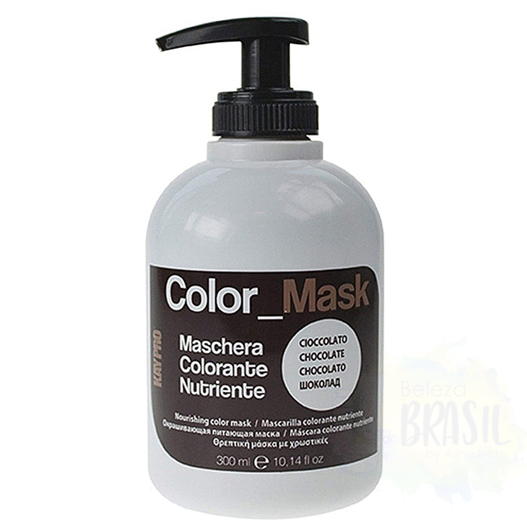 Máscara nutritiva para colorear "Color_Mask" Chocolate "Kay Pro" 300ml