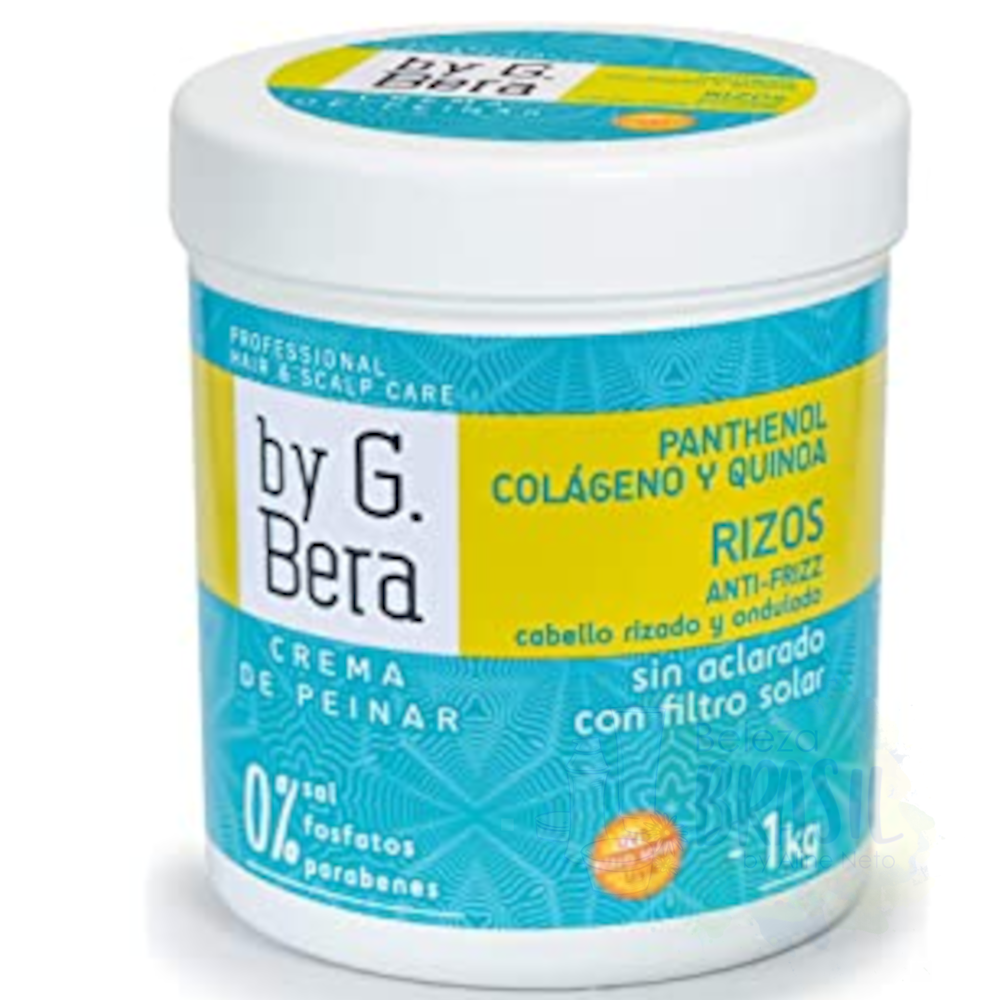 Intensive Anti-Friz Pentanol Mask, Collagen e Quinoa "by g. bera" 1kg
