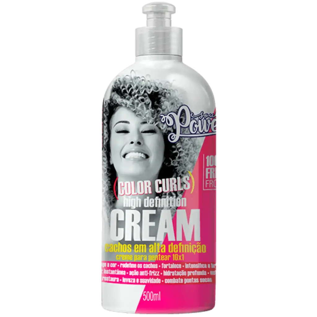 Creme para Pentear - Definition Color Cachos - Soul Power - 500ml