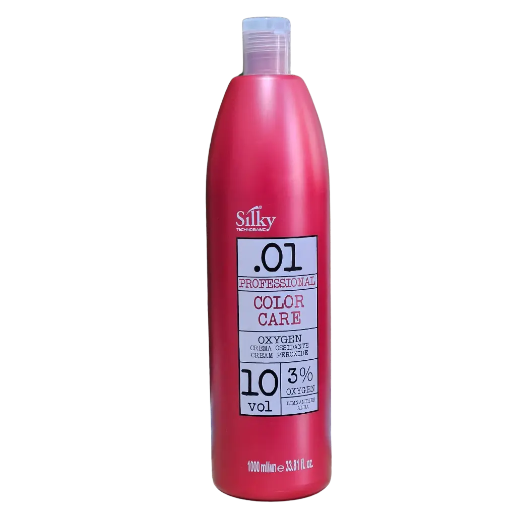 Oxidant Cream - Professional Color Care - 10 Vol 3% - Silky TechnoBasic .01 - 1000ml