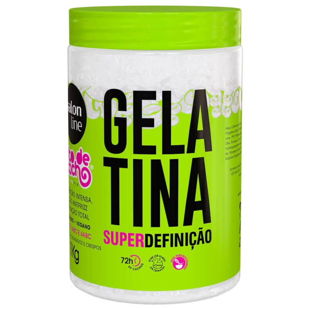 Gelatina "Super definição" 2A-4C "Salon Line" 1kg