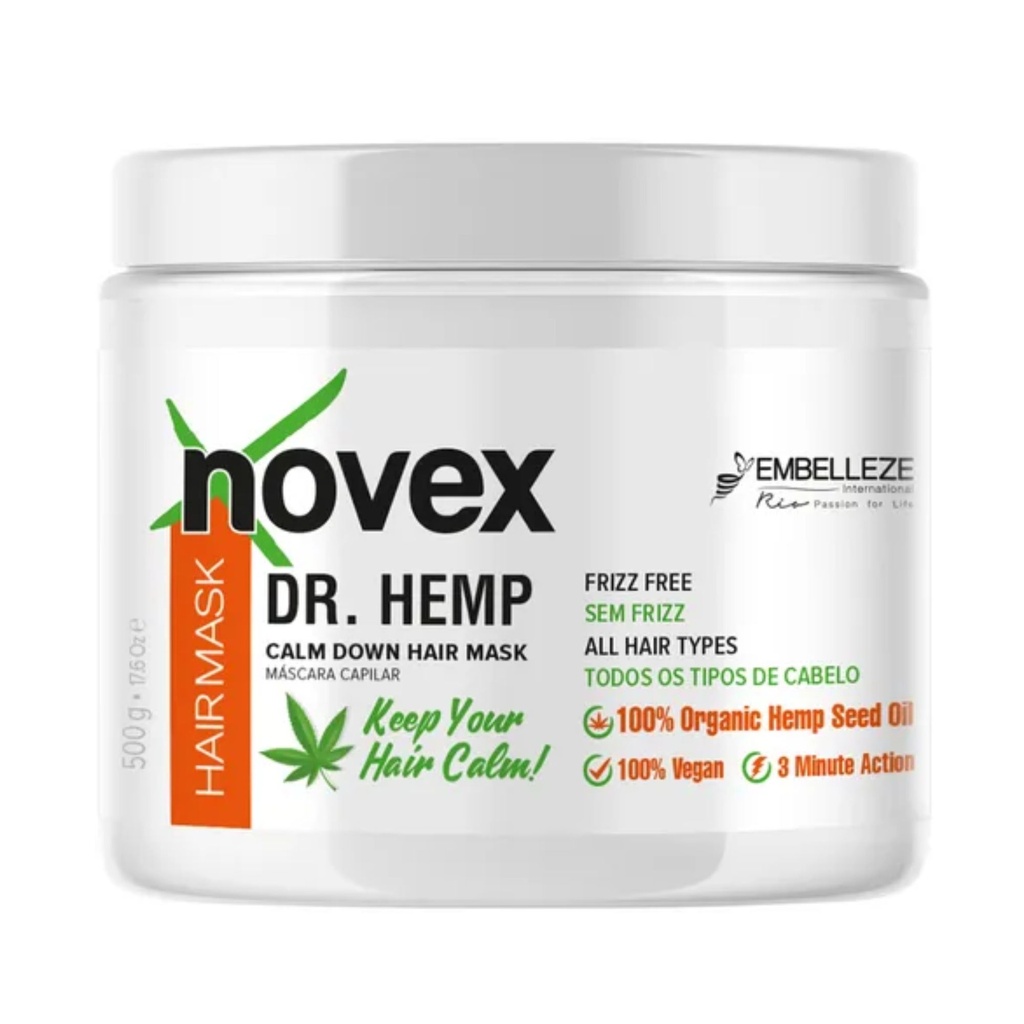 Mascarilla Dr.Hemp Calm Down Hair - "Novex" 500 g