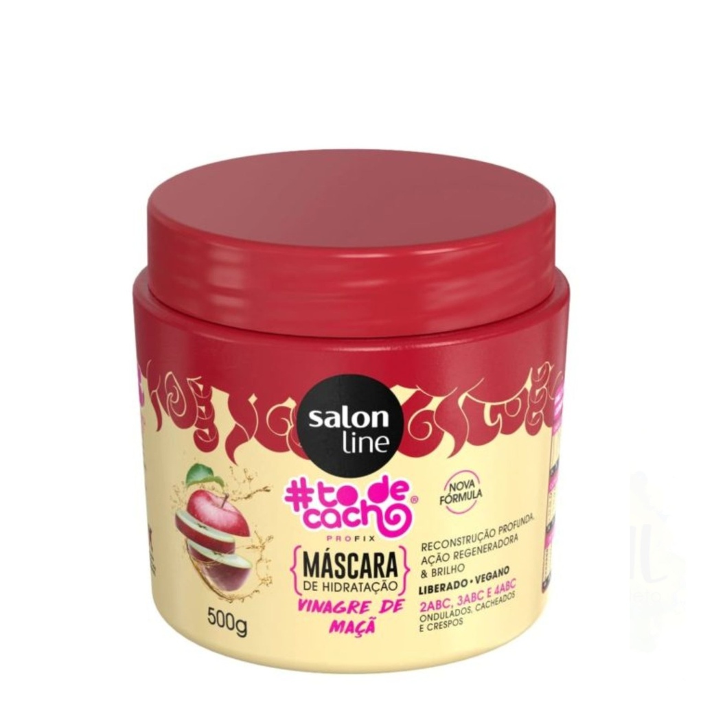 Mascara "To de Cacho PROFIX Vinagre de maçã" Salon Line 500g
