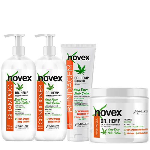 Kit Dr.Hemp Calm Down Hair - "Novex"