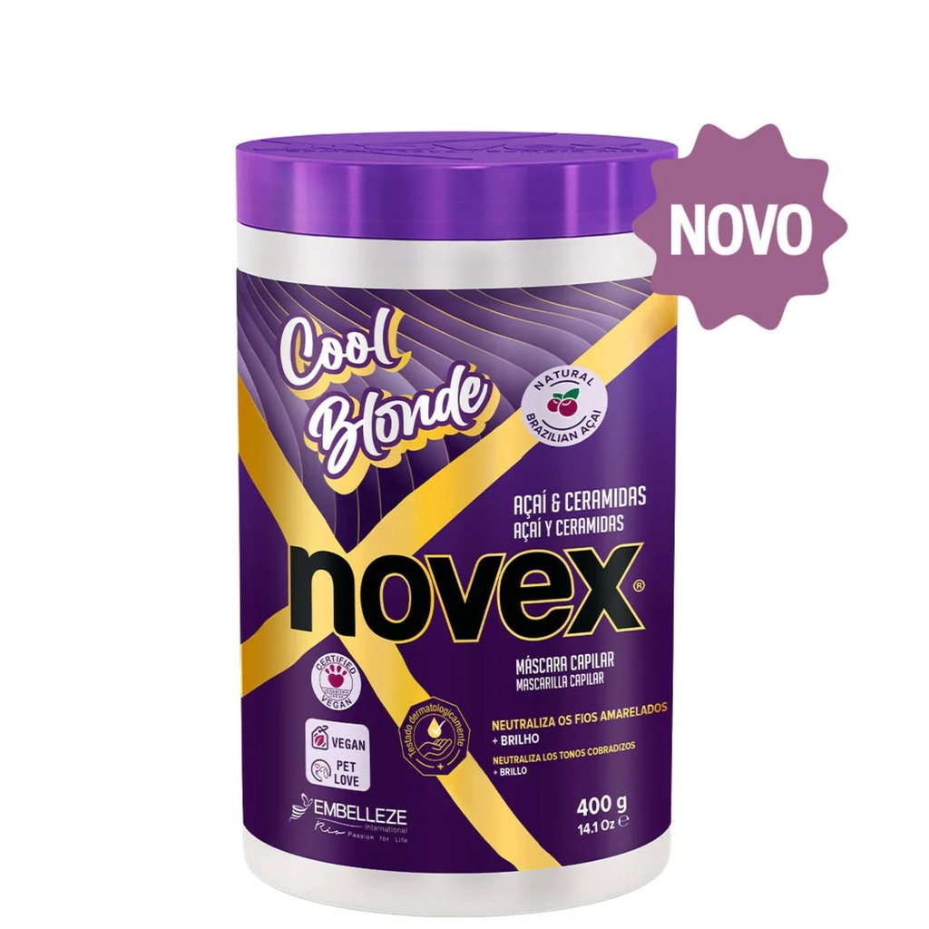 shampoing "Cool Blonde Açai & Ceramidas" Novex 300ml (copie)