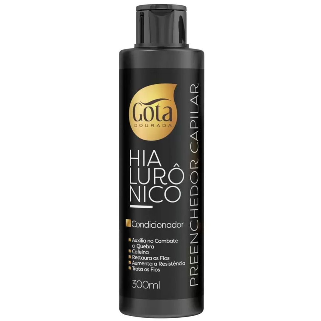 Après-Shampoing  "Hialuronico" remplissage capillaire "Gota Dourada" 300ml (copie)