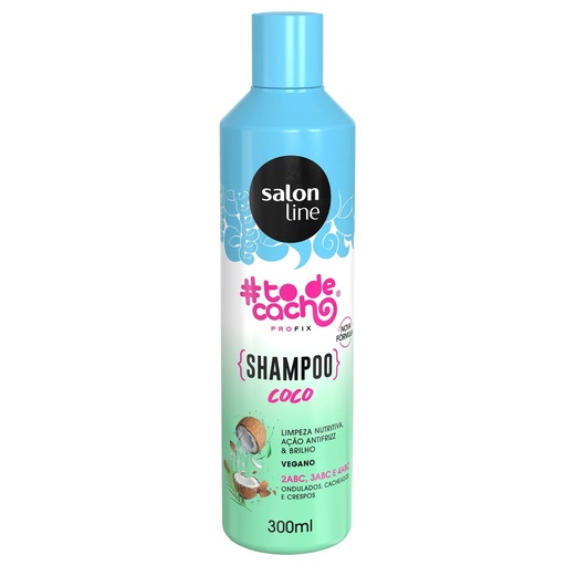 [7908458310517] Après Shampoing "To de Cacho PROFIX Coco" Salon Line 300ml