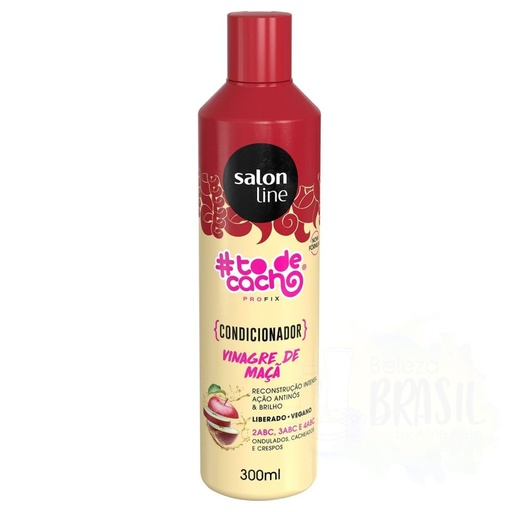 [7908458316328] Après-Shampoing "To de Cacho PROFIX Vinagre de maçã" Salon Line 300ml