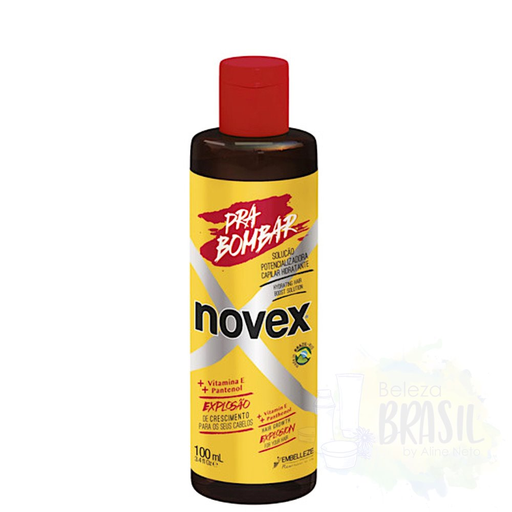 [5860] Potenciador de hidratación "Pra Bombar" de vitamina tónica - "Novex" 100 ml