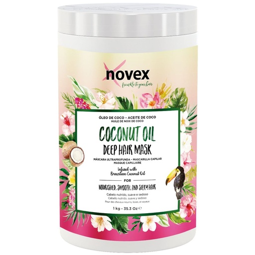 [6055] Máscara ultra profunda "Coconut oil" Aceite de coco "Novex" 1kg