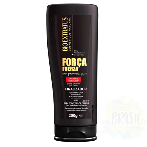 [7898132980092] Thermoprotective styling cream "Força com Pimenta" +growth + shine "Bio Extratus" 200g
