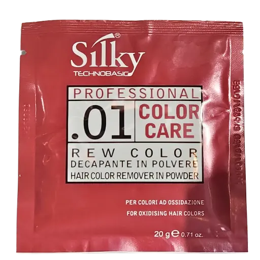 [SIREBU] Hair Color Remover in Powder - .01 - For Oxidising Hair Colors - Colo Care - Silky 20ml
