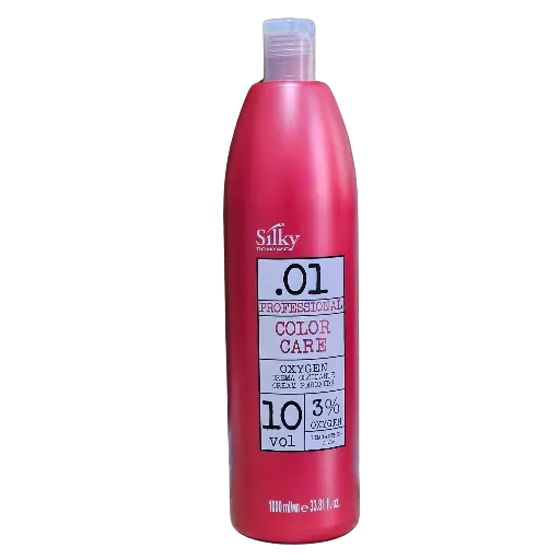 [8025337113898] Creme Oxidante - Professional Color Care - 10 Vol 3% - Silky TechnoBasic .01 - 1000ml