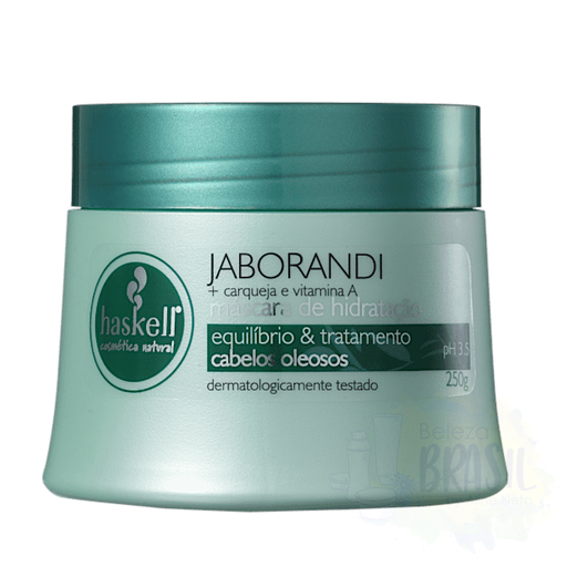 [7898610371169] Máscara de hidratación "Jaborandi" especial para el cabello grasa "Haskell" 250 g