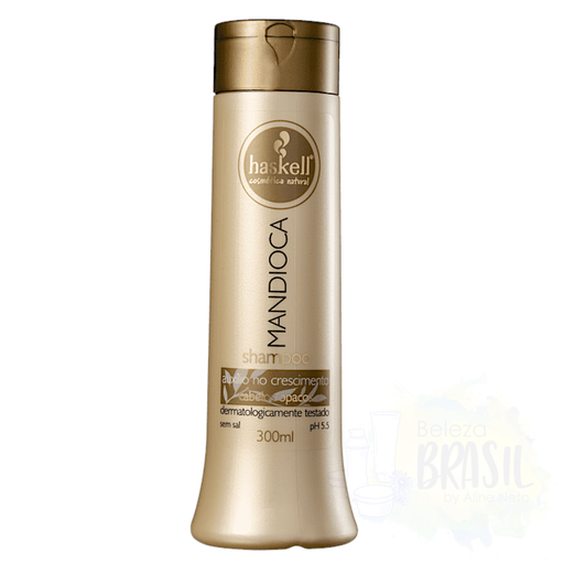 [7898610371992] Shampoo with cassava "Mandioca" for dull hair "Haskell" 300 mL
