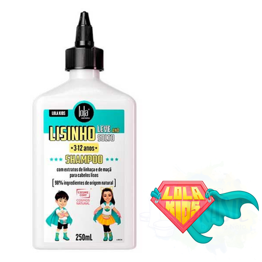 [7899572811083] Shampoo para crianças "Lisinho leve e solto" "Lola" 250ml