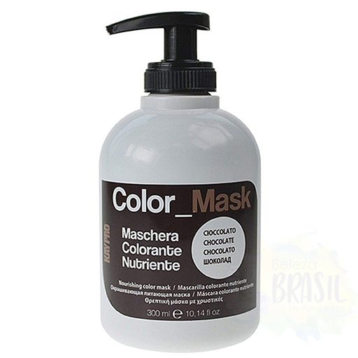 [8028483231096] Máscara nutritiva para colorear "Color_Mask" Chocolate "Kay Pro" 300ml