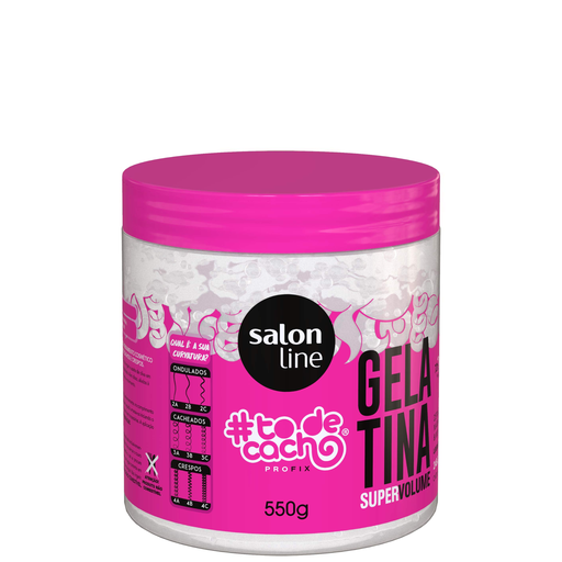 [7908458307449] Gélatine "Super volume" 2A-4C "Salon Line"  550g